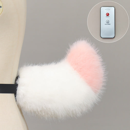 Electric sound-controlled sheep tail-Handmade|Environmentally friendly material
