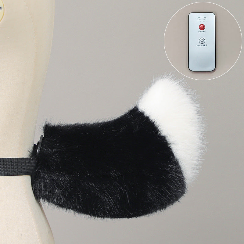 Electric sound-controlled sheep tail-Handmade|Environmentally friendly material