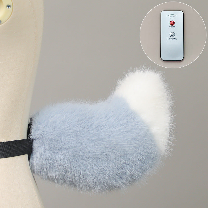 Electric sound-controlled sheep tail-Handmade|Environmentally friendly material